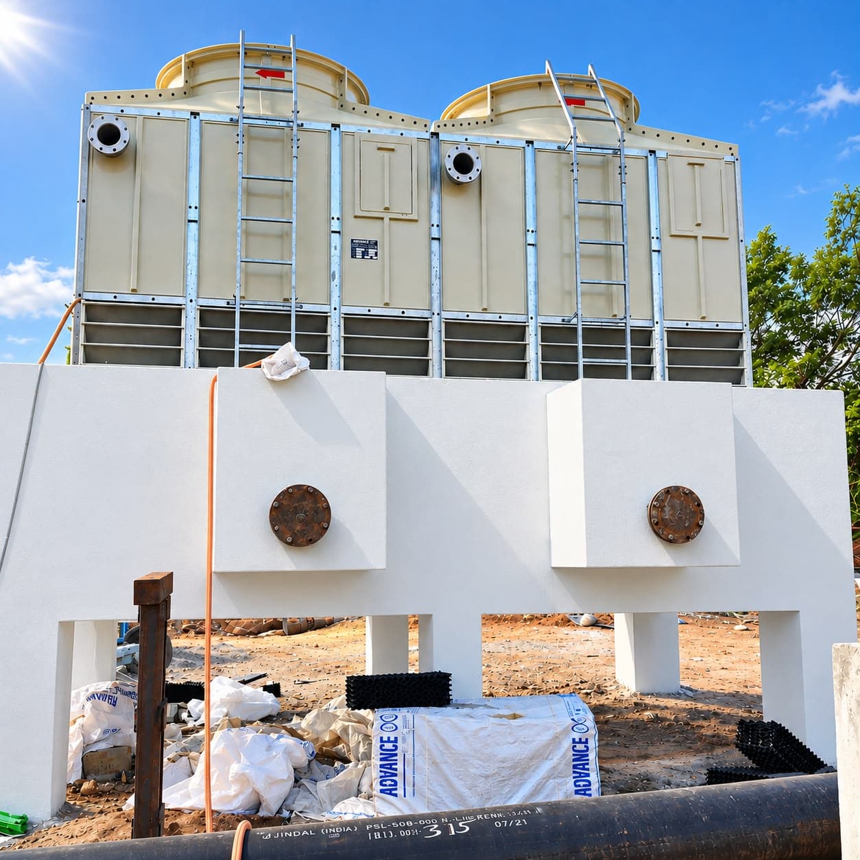 Cooling Towers — project photograph