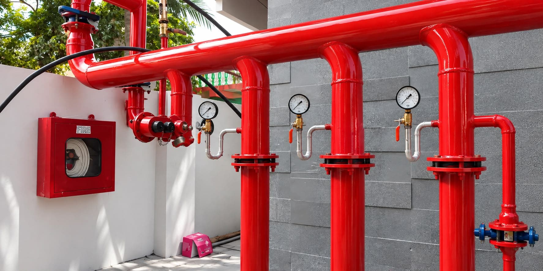 PHC Hydrant Line — project photograph