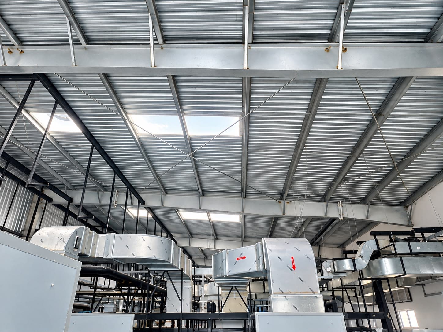 Industrial Shed Fabrication & Erection — project photograph