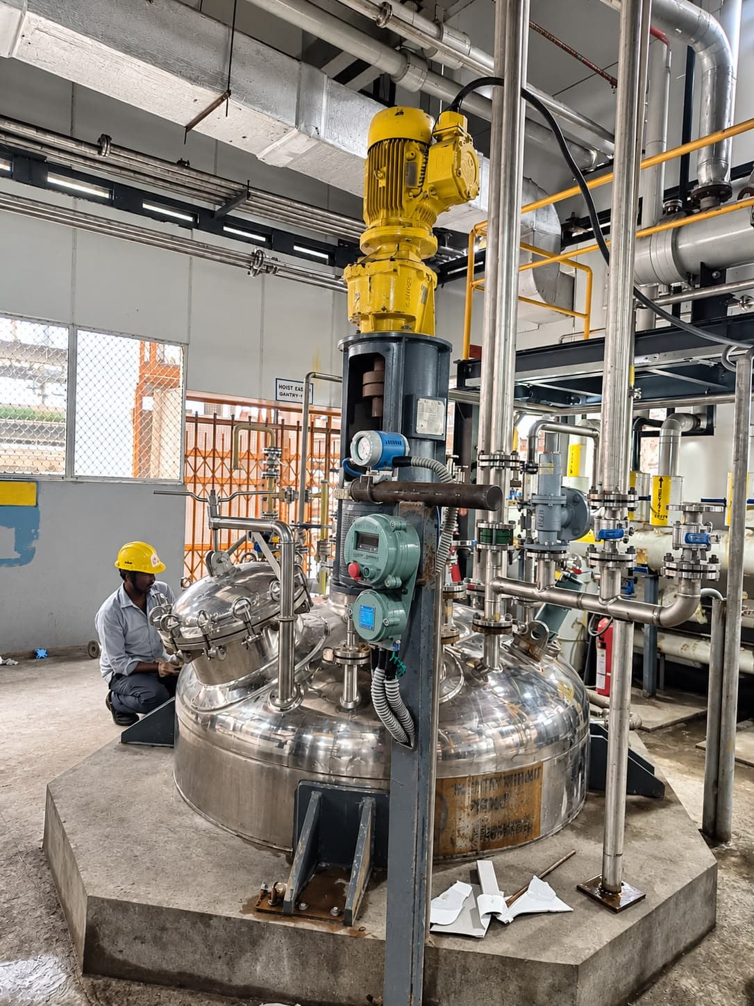 Reactor Installation — project photograph
